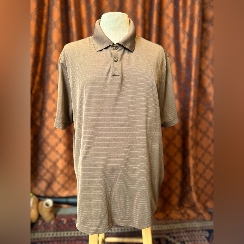 Perry Ellis Striped Polo